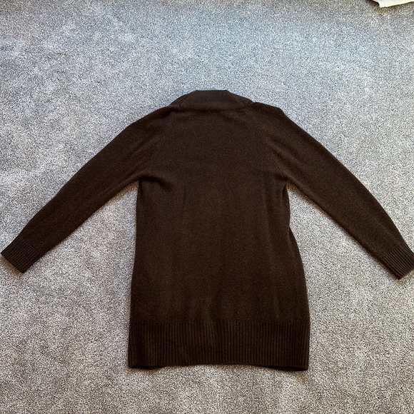 NWOT Vince Raglan Sleeve Cashmere Cardigan in Brown (Small)-Perfect Fall Sweater - Picture 13 of 13